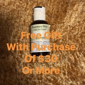 Rosemary Mint shampoo Free with $30 Purchase